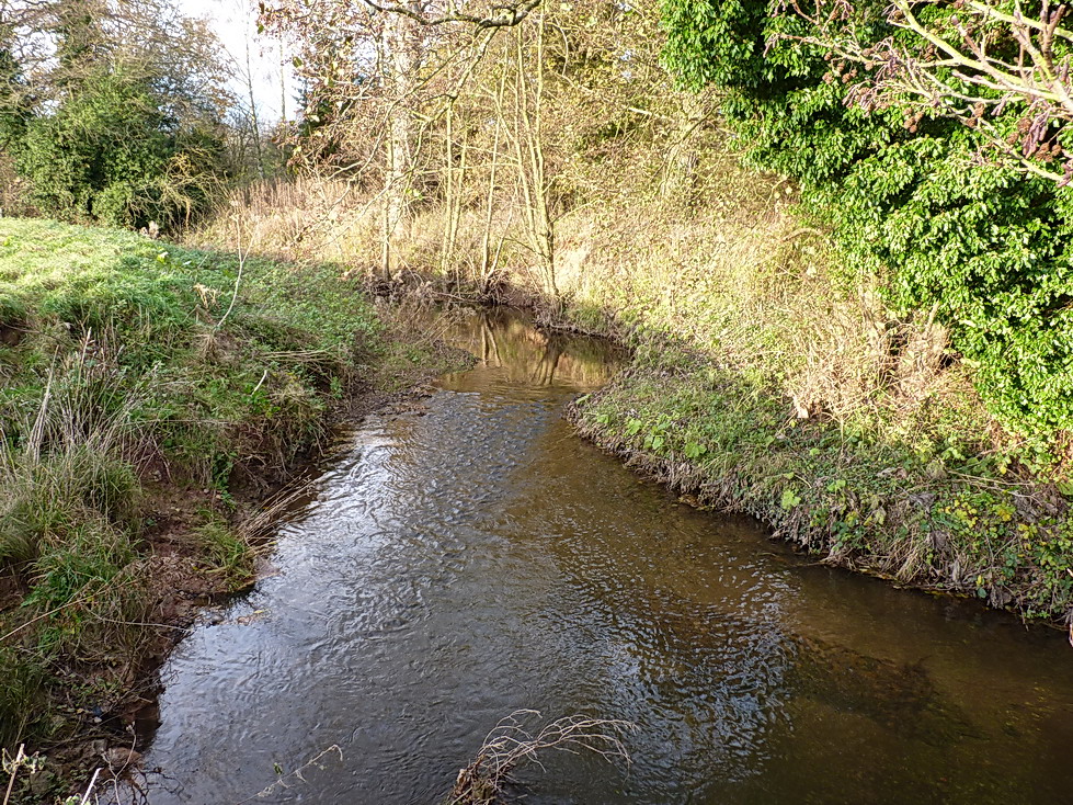 The Mor Brook near Muckley Cross © Richard Law cc-by-sa/2.0 :: Geograph ...