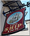 The Ship Inn name sign, Redcliffe, Bristol