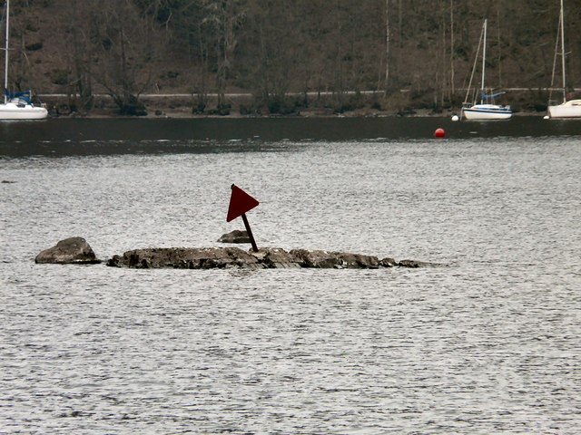 Warning sign on Windermere