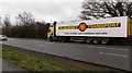 ST5392 : McBurney Transport lorry in Chepstow by Jaggery