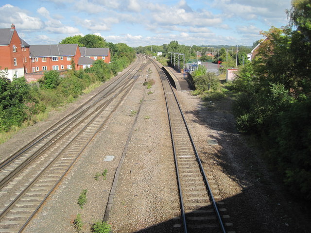 Syston railway station, Leicestershire