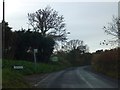 The bus stop at Gattery Lane, Hillhead