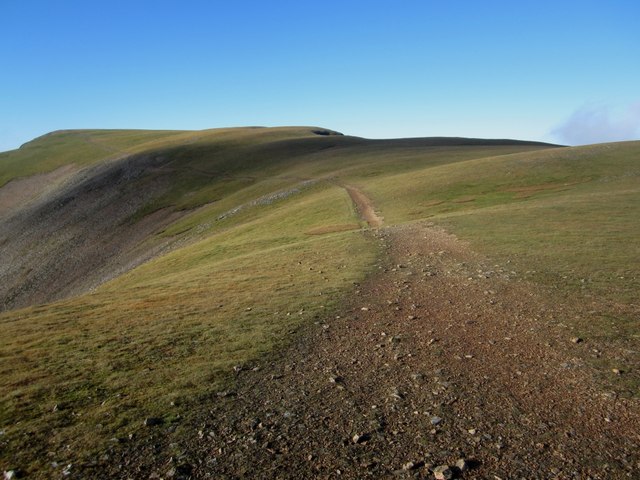 The path to the summit of Grasmoor