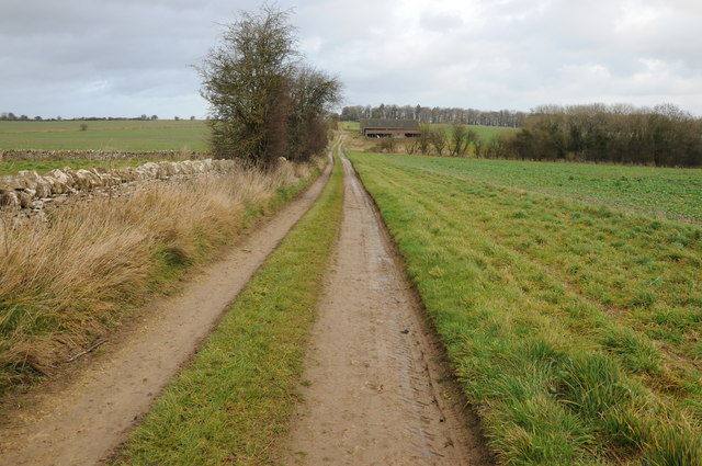 Farm track and bridleway