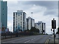 Netherthorpe Tower Blocks, viewed from Upper Hanover Street, Sheffield