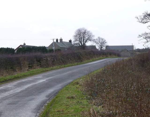 Road between Fenrother and Fenrother  Lane