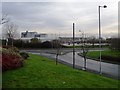 Makro and its car park, Chesterton