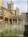 ST7564 : Roman Baths - The Great Bath by David Dixon