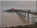 ST3062 : Birnbeck Pier by David Dixon