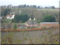 Longtye Oast seen from the North Downs Way