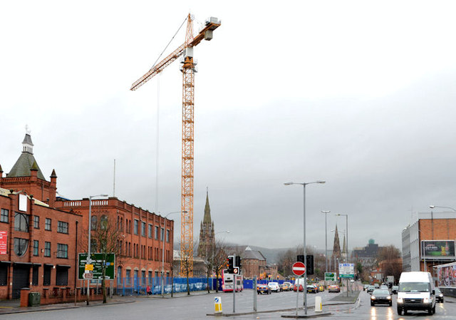 Crane, University of Ulster site, Belfast (1)