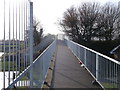 Walkway to football pitch