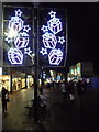 Bournemouth: Christmas lights in Commercial Road