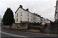 Houses on the east side of Dos Road, Newport