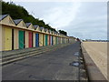 Beach huts, Lowestoft