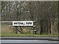 TL2460 : Whitehall Farm sign by Geographer