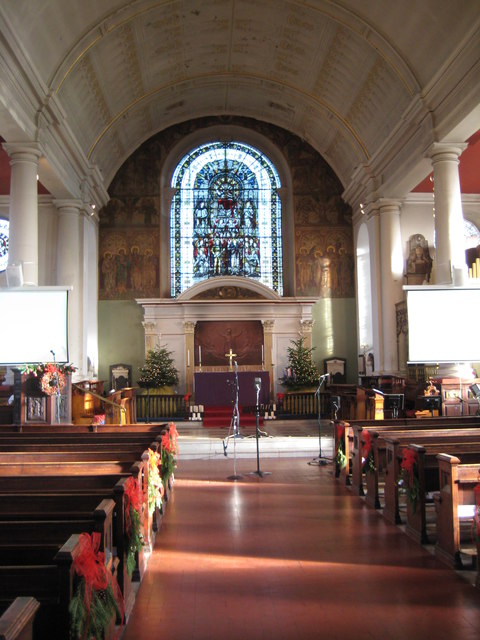 Interior of All Saints church, Worcester © Philip Halling cc-by-sa/2.0 ...