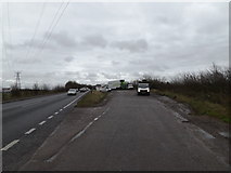 TL2159 : A428 Cambridge Road & Layby by Geographer