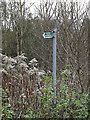 TL2259 : Bridleway sign of the bridleway to Wayside Farm by Geographer