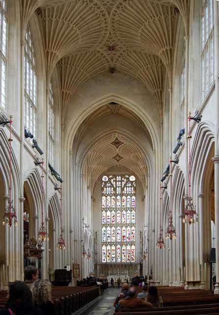 The Nave, Bath Abbey © Julian P Guffogg cc-by-sa/2.0 :: Geograph ...