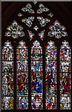 TQ9017 : Stained glass window, Winchelsea church by Julian P Guffogg