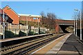 Northern end of Walton railway station