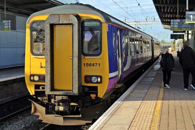 Northern Rail Class 156, 156471, Liverpool South Parkway railway station