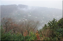 SO5616 : View over the Wye valley, Symonds Yat by Philip Halling