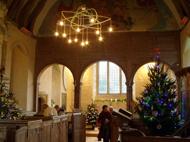 Christmas Tree Festival, Warminghurst Parish Church