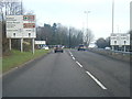 A468 roundabout near Caerphilly