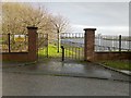 An entrance to Clydeside Community Park