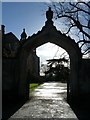 ST9168 : Lacock Abbey silhouette by Rob Farrow