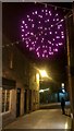 Christmas fireworks in Lerwick