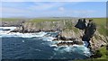 HU3621 : West coast, St Ninian's Isle by Richard Webb