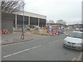 Construction of a new pocket park, Virginia Gardens