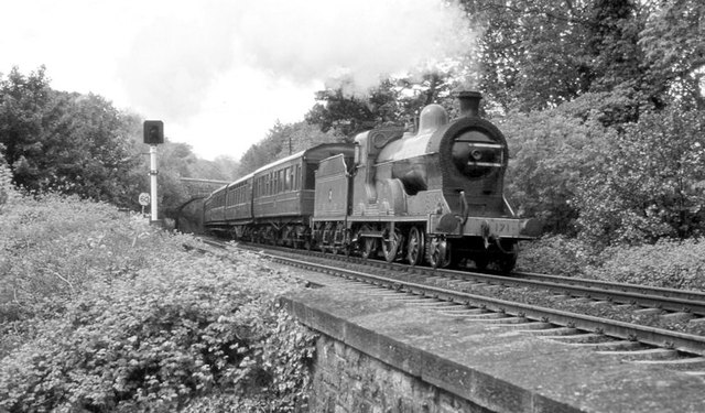 Steam train, Seahill (1985)