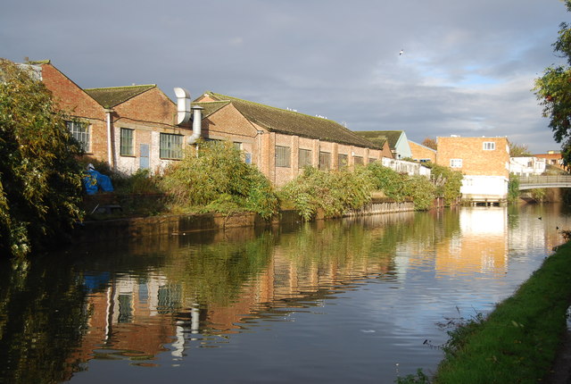 Factory by the Grand Union Canal