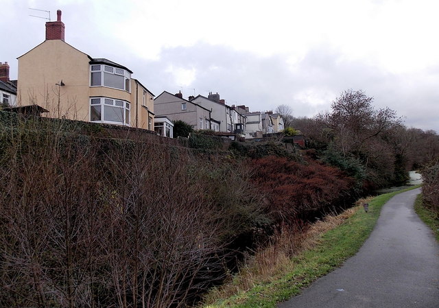 Canalside houses, Barrack Hill, Newport