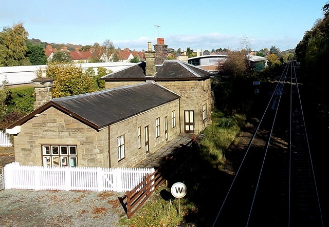 Former railway station buildings, Church Stretton