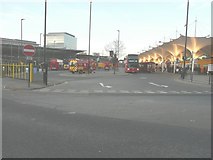 TQ3884 : Stratford bus interchange station by John Baker