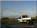 Small lorry near Hermon