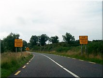N3583 : Approaching a dangerous bend in the N55 just south of the Cavan-Longford border by Eric Jones