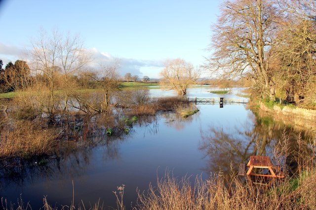 The River Dee in Flood