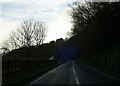 Bend in the A478 near Cardigan