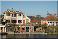 Houses overlooking Widewater Lagoon