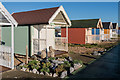 Beach huts