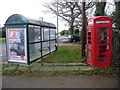 Fareham: phone box in Highlands Road