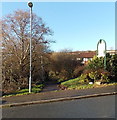 Path to Bryn Bevan houses, Newport