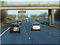 The M69 at Hinckley Road