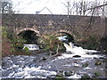 Small waterfalls on the Duntocher Burn